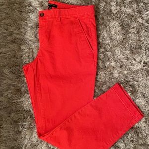 Women’s slim roll chino pants